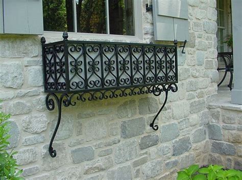 window boxes black metal|window boxes for metal railings.